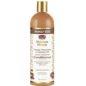 African Pride Moisture Miracle Honey, Chocolate & Coconut Oil Conditioner 16oz