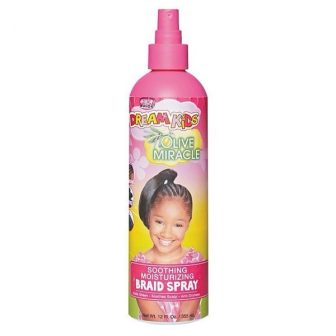 frican Pride Dream Kids Soothing Moisturizing Braid Spray 12 oz
