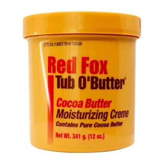 Red Fox Tub-O-Butter Jar 14oz