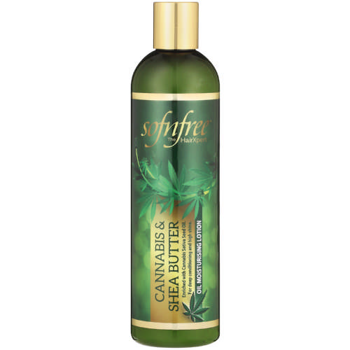 Sofnfree Cannabis & Shea Butter Oil Moisturising Lotion Afro World