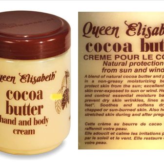 Queen Elizabeth Cocoa Butter Hand and Body Cream