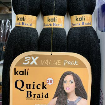 KALI Pre Stretched Quick Braid 3x Bundle 26"