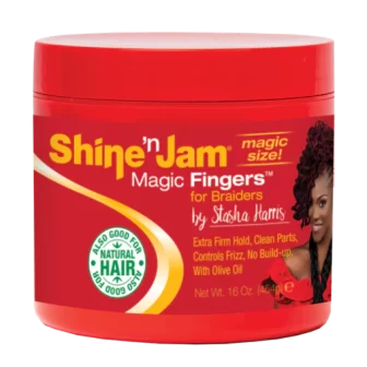 SHINE 'N JAM MAGIC FINGERS FOR BRAIDERS 16OZ