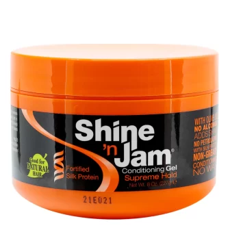 SHINE 'N JAM CONDITIONING GEL SUPREME HOLD 8oz