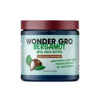 Wonder Gro Bergamot Hair & Scalp Conditioner with Shea Butter