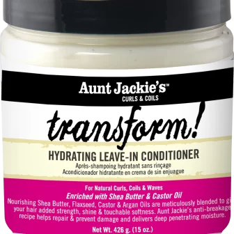 Aunt Jackie’s Transform Hydrating Leave In Conditioner