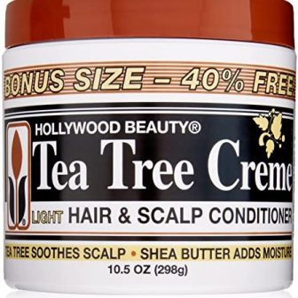 Hollywood Beauty Tea Tree Creme Light Hair & Scalp Conditioner