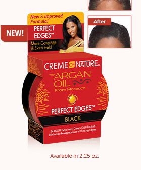 Creme of Nature Argan Oil Perfect Edges Black