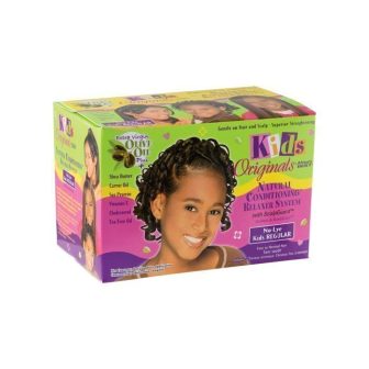 Africa’s Best Kids Organics Natural Conditioning Relaxer System With Scalpguard (Regular Kit)
