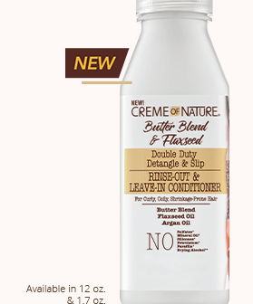 Creme of Nature Double Duty Detangle & Slip Rinse-Out & Leave-In Conditioner
