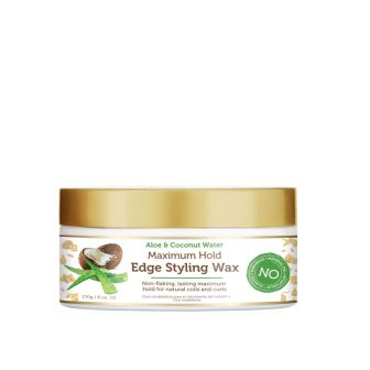 African Pride Moisture Miracle Maximum Hold Edge Styling Wax 6oz