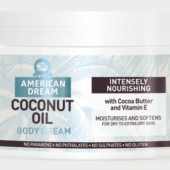 American Dream Coconut Oil Body Cream 500ml