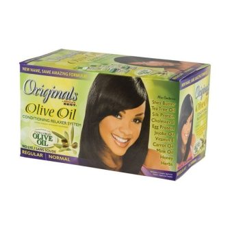 Africas Best Originals Olive Oil Conditioning Relaxer System Regular
