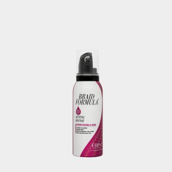 EBIN SETTING MOUSSE STRENGTHENING & SHINE - SWEET ALMOND OIL (2.7OZ / 80ML )