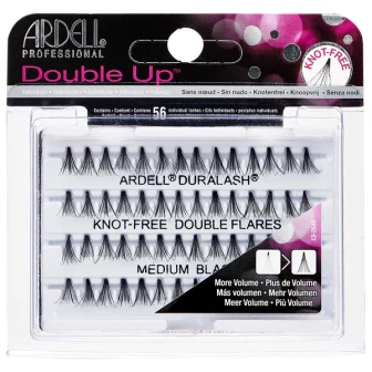 ARDELL DURALASH DOUBLE UP INDIVIDUAL KNOT FREE - MEDIUM BLACK
