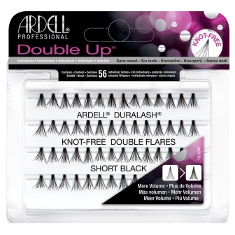 ARDELL DURALASH DOUBLE UP INDIVIDUAL KNOT FREE-SHORT BLACK