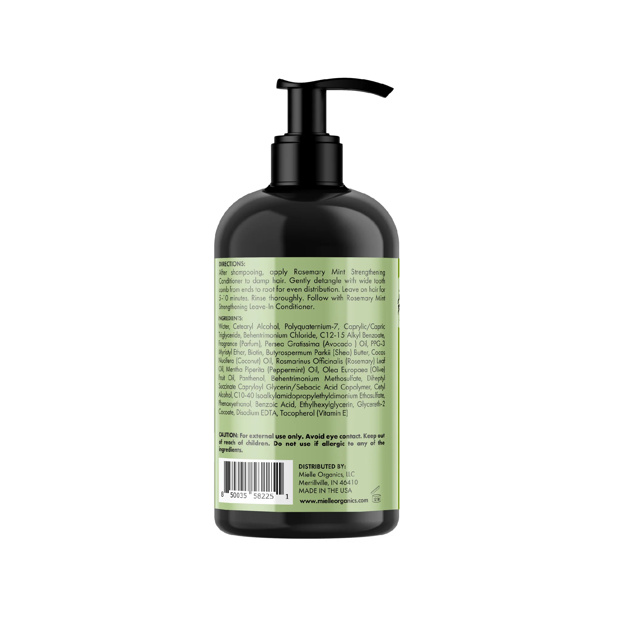 Mielle Rosemary Mint Strengthening Conditioner 355ml - Image 4