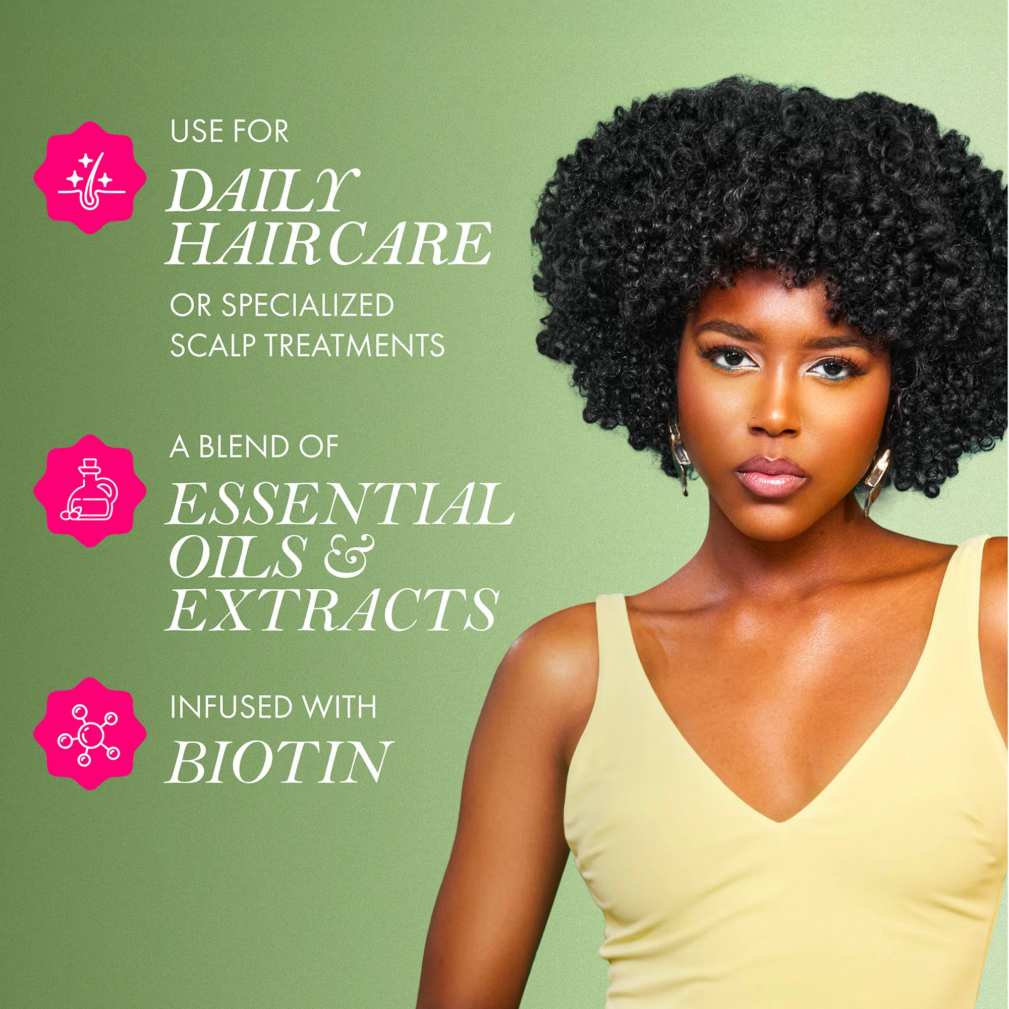 Mielle Rosemary Mint Scalp & Hair Strengthening Oil - Image 3