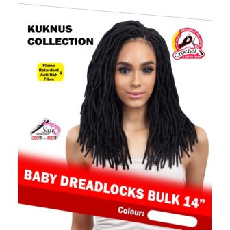 Kuknus Collection Baby Dreadlocks Bulk 14 Inch