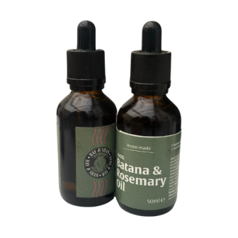 HAY & SHAN 100% PURE BATANA & ROSEMARY OIL 50ML