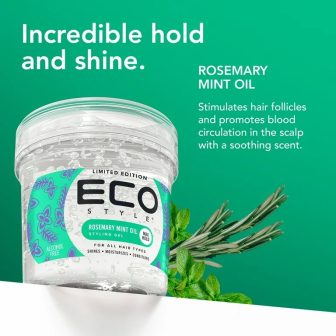 Eco Style Gel Rosemary Mint Oil 8oz
