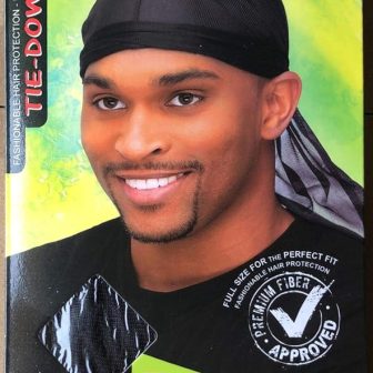 Murry Tie Down Ultra Stretch Durag Black