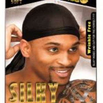Murry Silky Satin Durag Black M4811BLK