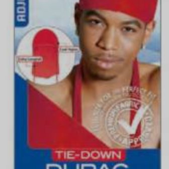 Magic Adjustable Extra Longtail Tie Down Durag Assorted Colour 4769AST