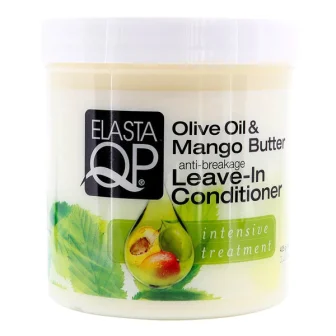 Elasta QP Olive Oil & Mango Butter Anti-Breakage Leave-In Conditioner 15oz