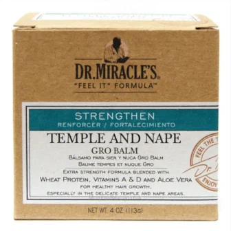 Dr. Miracle's Strengthen Temple and Nape Gro Balm 4oz