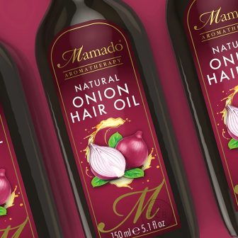 Mamado Aromatherapy Natural Onion Hair Oil 150 ml