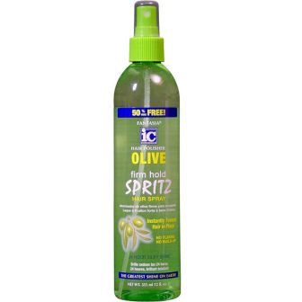 Ic Fantasia Hair Polisher Olive Firm Hold Spritz Hair Spray