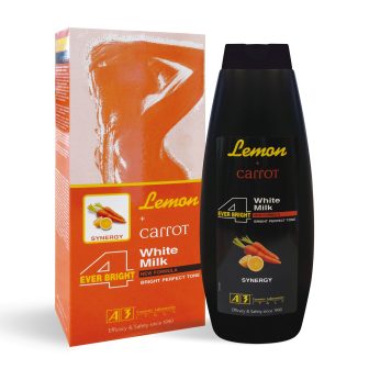 A3 LEMON + CARROT WHITE MILK 400ML