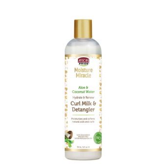 African Pride Moisture Miracle Curl Milk & Detangler 12oz