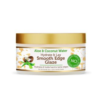 African Pride Moisture Miracle Aloe & Coconut Water Hydrate & Lay Edge Glaze 6oz